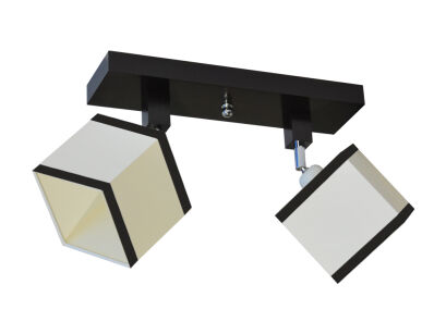 Lampa sufitowa - LALS210DPRs - abażur ECRU PCV - ruchome przeguby