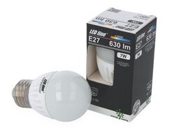 Żarówka LED line E27 SMD 170~250V 7W 630lm biała dzienna 4000K 