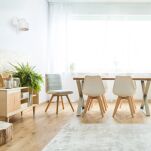 Biały kinkiet LED SHWD-WE10x10WE jednopunktowy z litego drewna z włącznikiem - 3